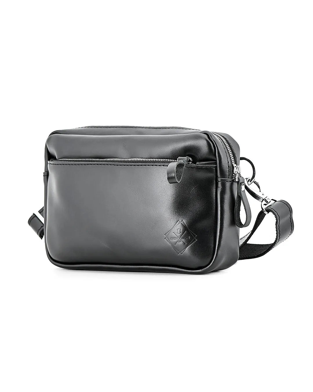 Zippered Leather Crossbody & Waist Bag | Orson
