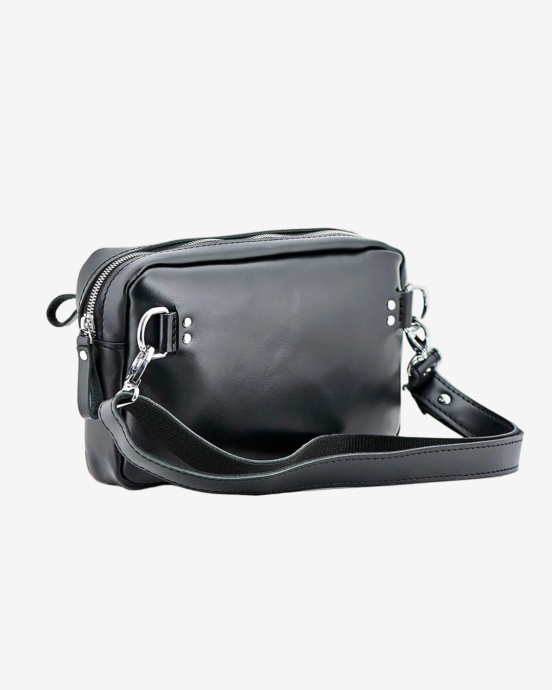 Zippered Leather Crossbody & Waist Bag | Orson