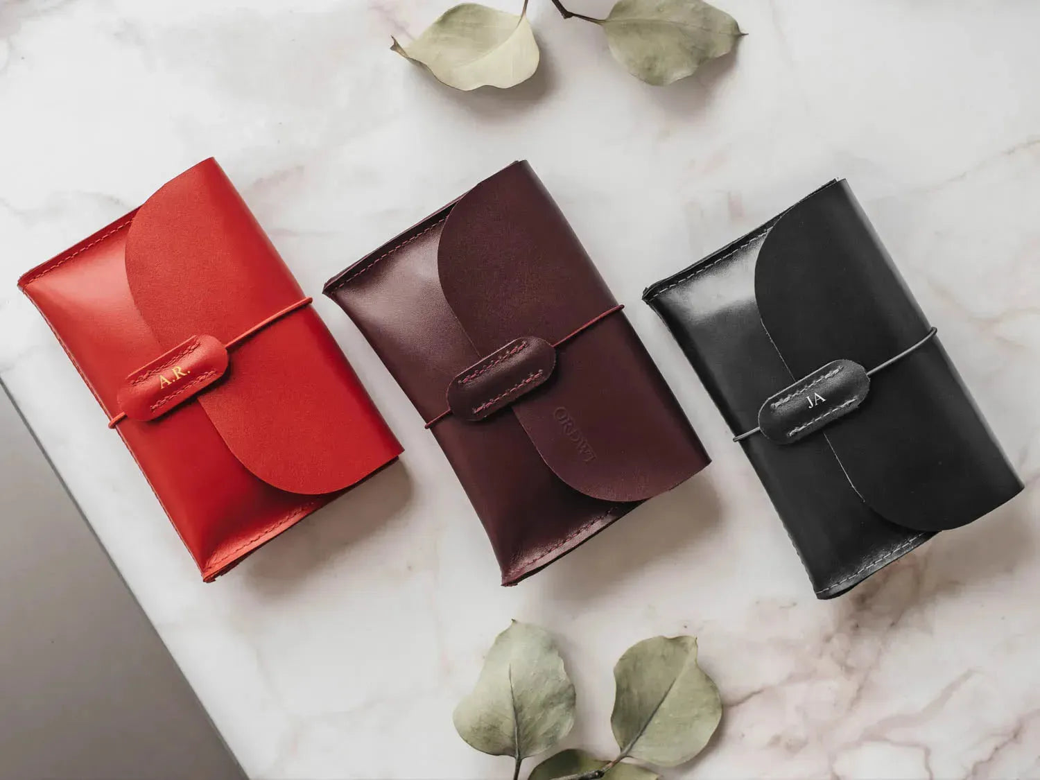 Leather Tech Pouch for Cables & Accessories | Saver