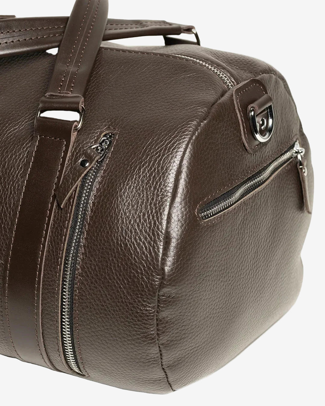 Full Grain Leather Gym & Overnight Bag – Weekender Duffel