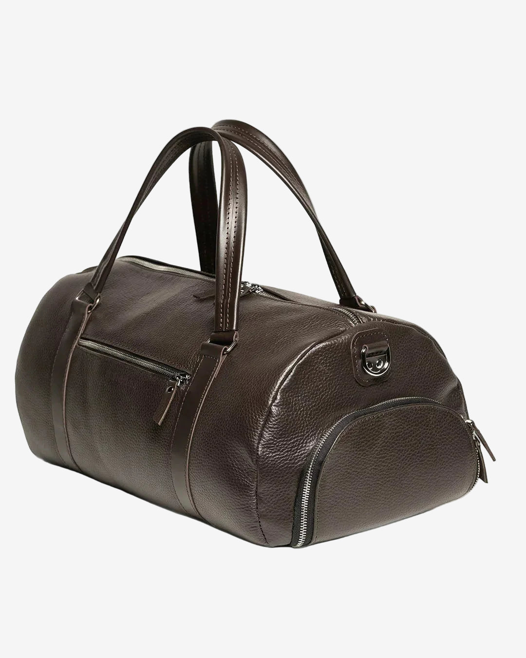 Full Grain Leather Gym & Overnight Bag – Weekender Duffel