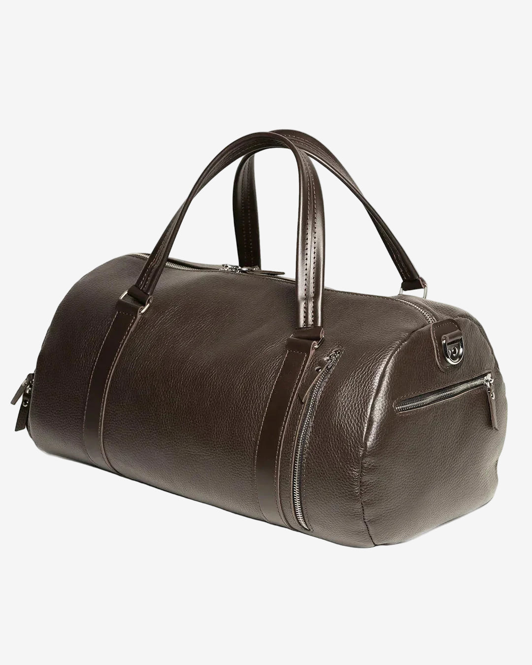 Full Grain Leather Gym & Overnight Bag – Weekender Duffel