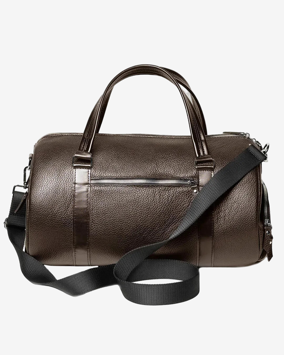 Full Grain Leather Gym & Overnight Bag – Weekender Duffel