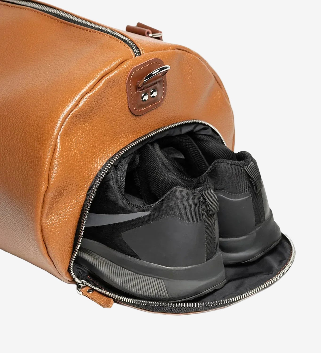 Full Grain Leather Gym & Overnight Bag – Weekender Duffel