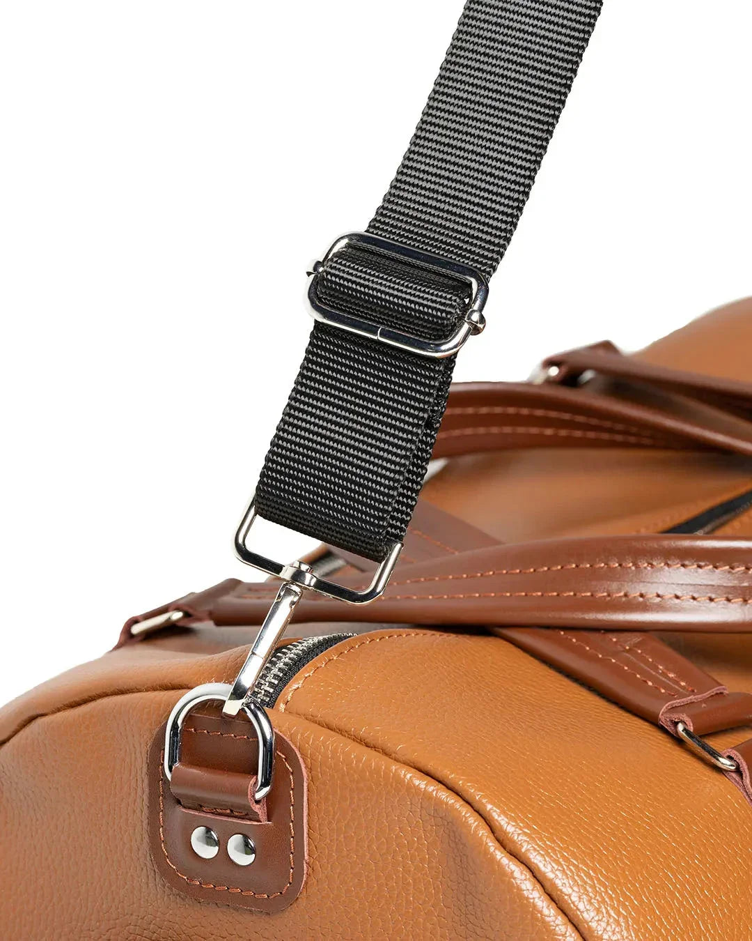 Full Grain Leather Gym & Overnight Bag – Weekender Duffel
