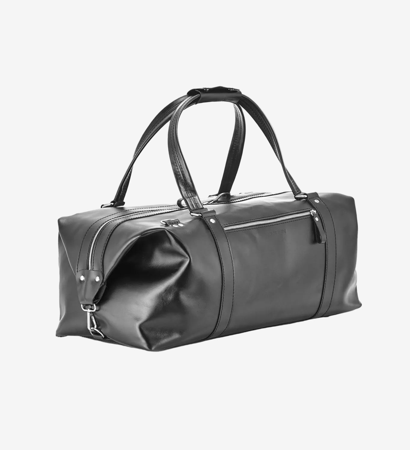 Smooth Leather Travel Bag – Men's Duffel for Weekend Getaways | Stout