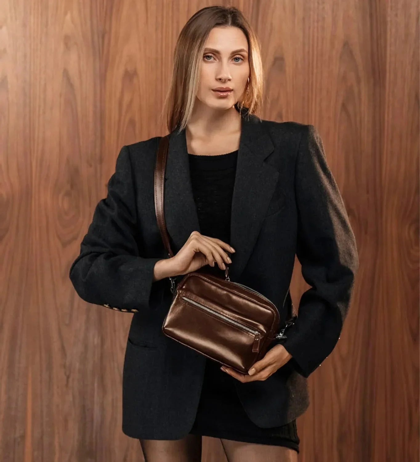 Leather Crossbody Bag for Everyday | WalkBag