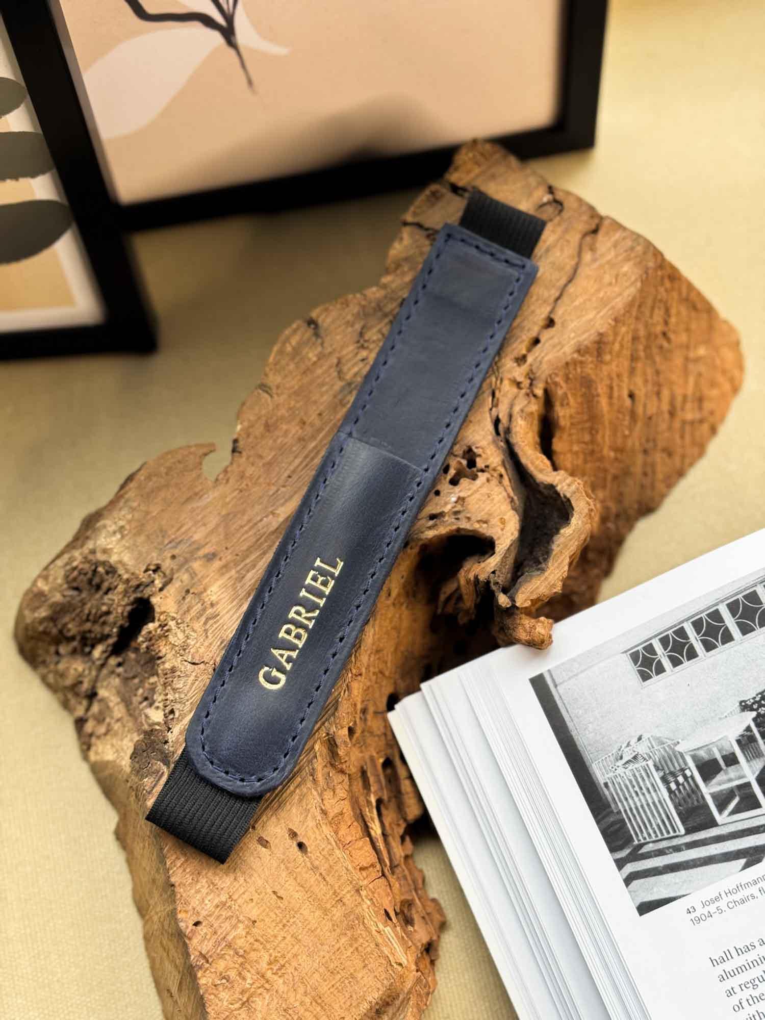 Bookmark with Elastic Strap & Pencil Holder | BookMate
