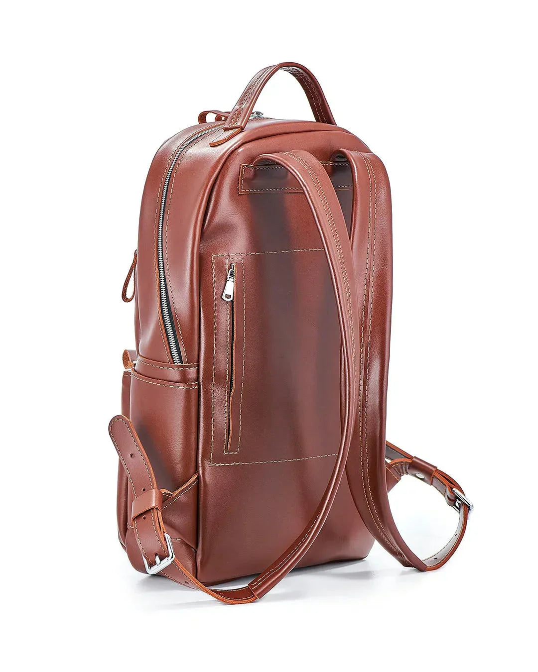 Smooth Leather Backpack for Everyday – fits Laptop 15.6/17'' | Nomad