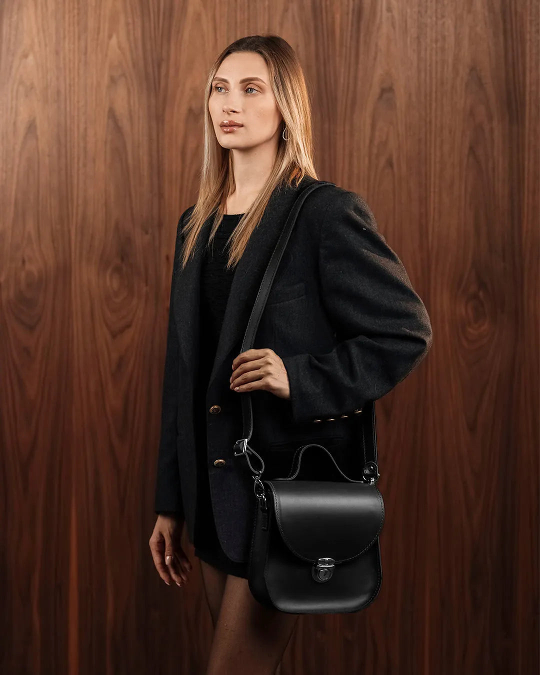 Women's Leather Crossbody Bag | Blossom