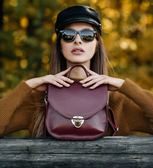 Women's Leather Crossbody Bag | Blossom
