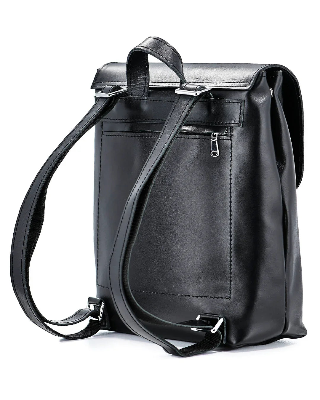 Women's Leather Backpack with Flap Closure – Everyday Style & Comfort | Ember