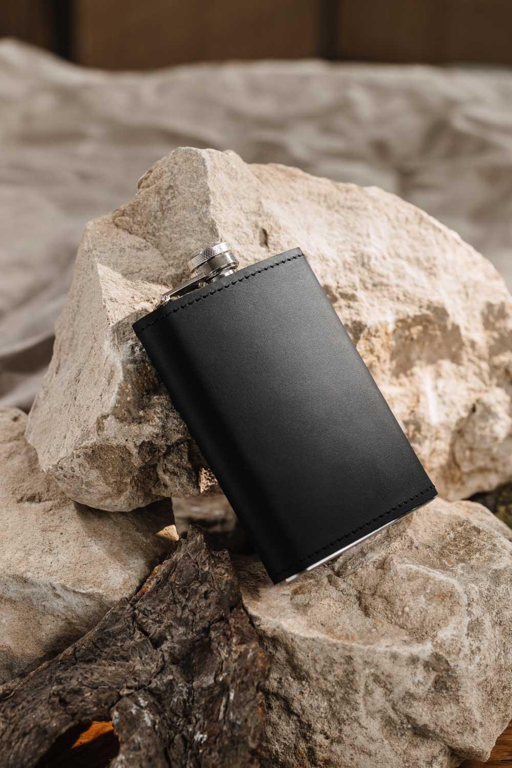Flask | Matte Leather