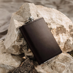 Flask | Matte Leather