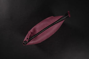 Leather Cosmetic Travel Bag – Matte Waxed Finish | Allure