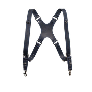 Dual Camera Harness – Matte Leather with Custom Logo Option