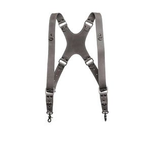 Dual Camera Harness – Matte Leather with Custom Logo Option