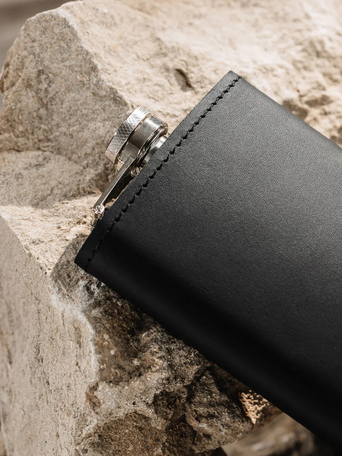Flask | Matte Leather