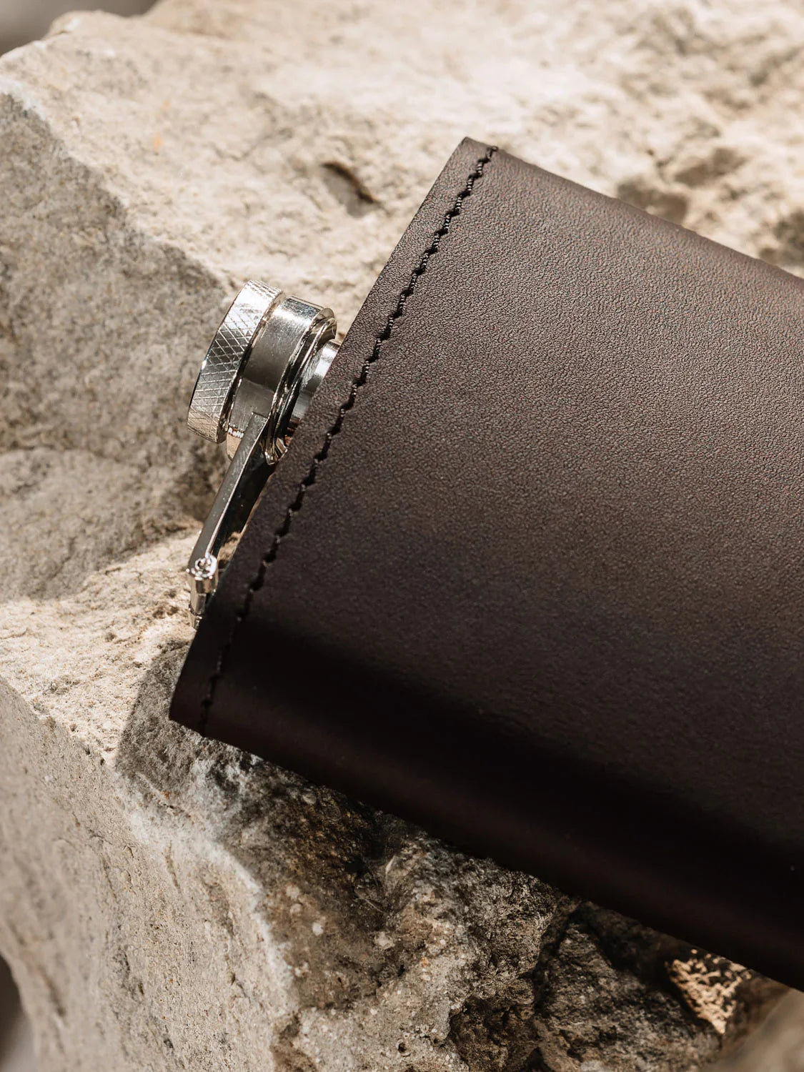 Flask | Matte Leather