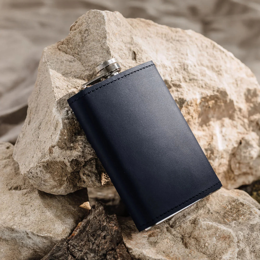 Flask | Matte Leather