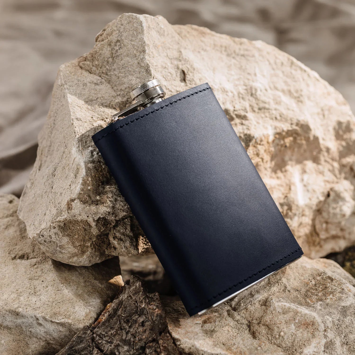 Flask | Matte Leather