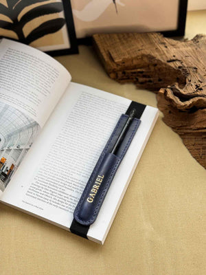 Bookmark with Elastic Strap & Pencil Holder | BookMate