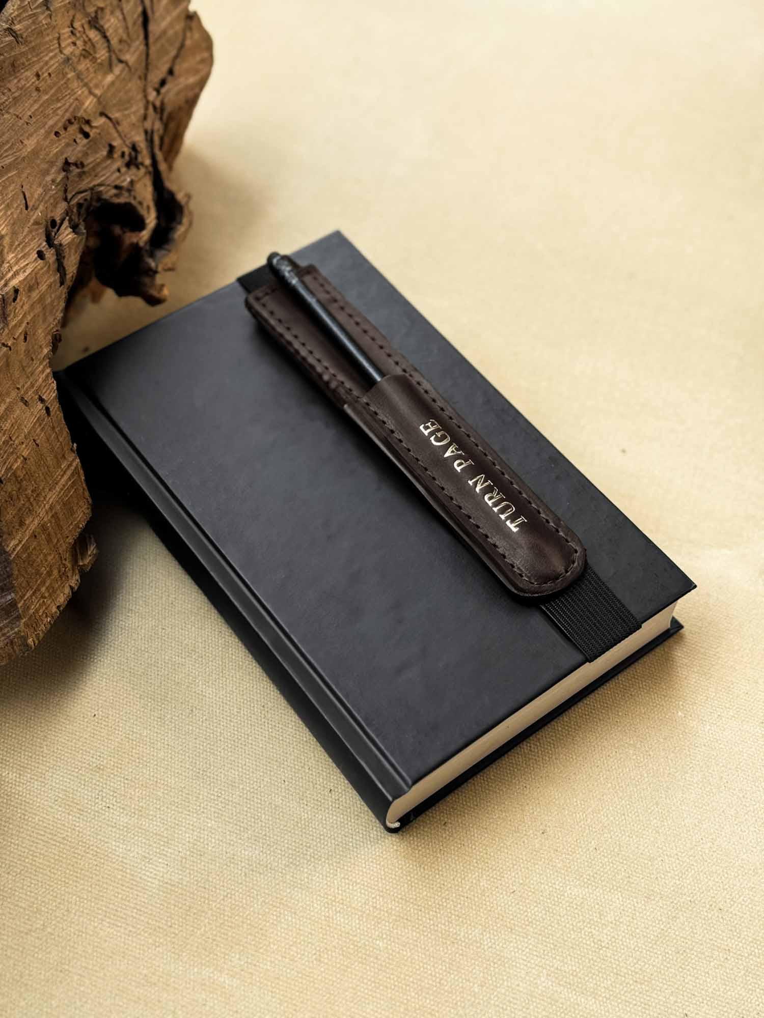 Bookmark with Elastic Strap & Pencil Holder | BookMate