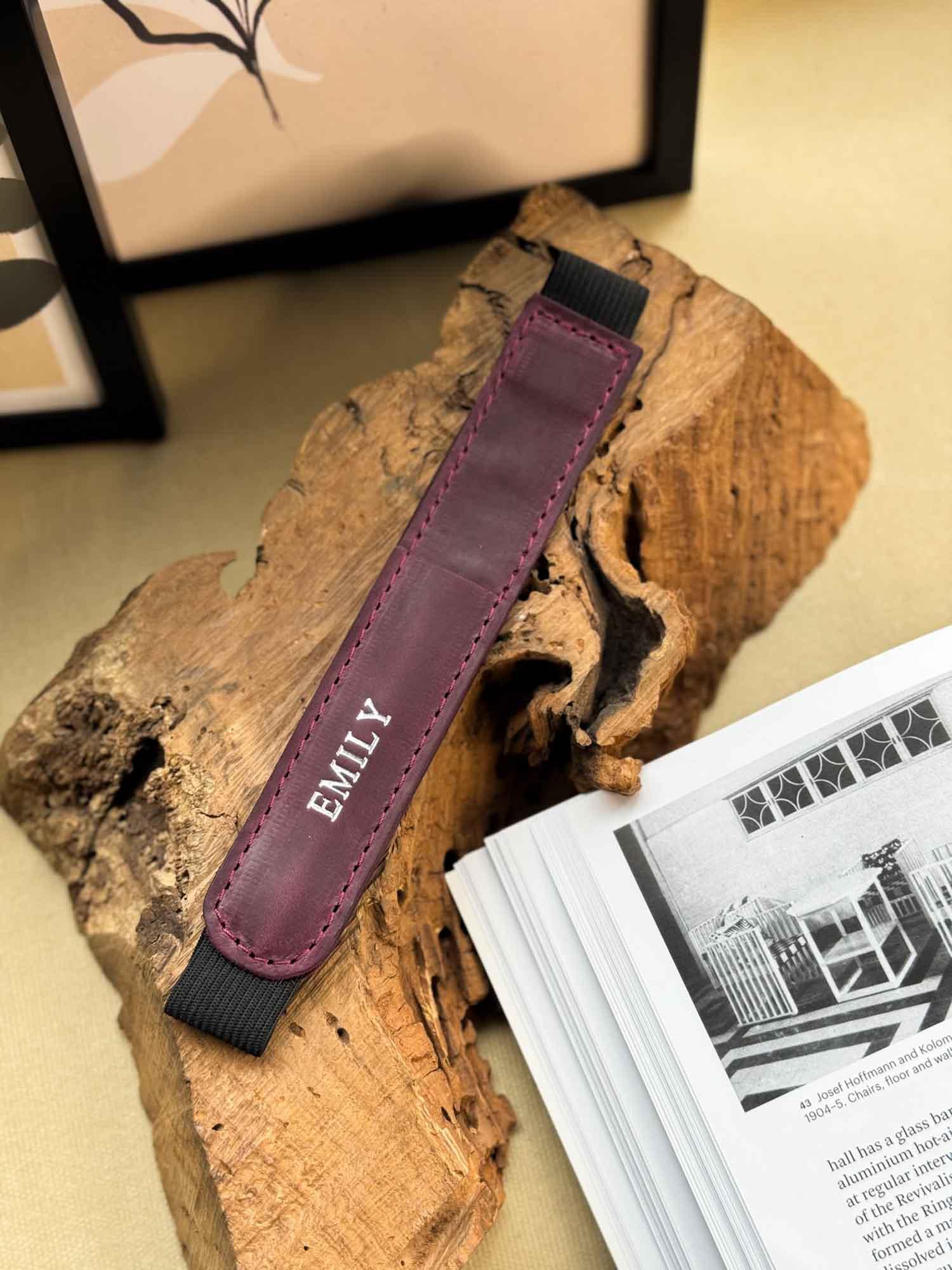Bookmark with Elastic Strap & Pencil Holder | BookMate