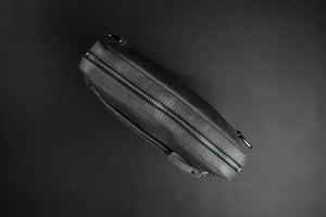 Zippered Leather Crossbody Bag for Men and Women | Orson