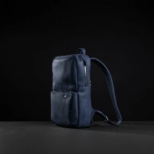 Matte Leather Laptop Backpack for Work and Travel | Nomad