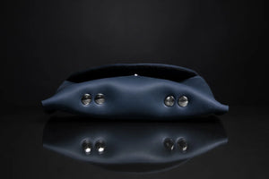 Handmade Waxed Matte Leather Case for Sunglasses