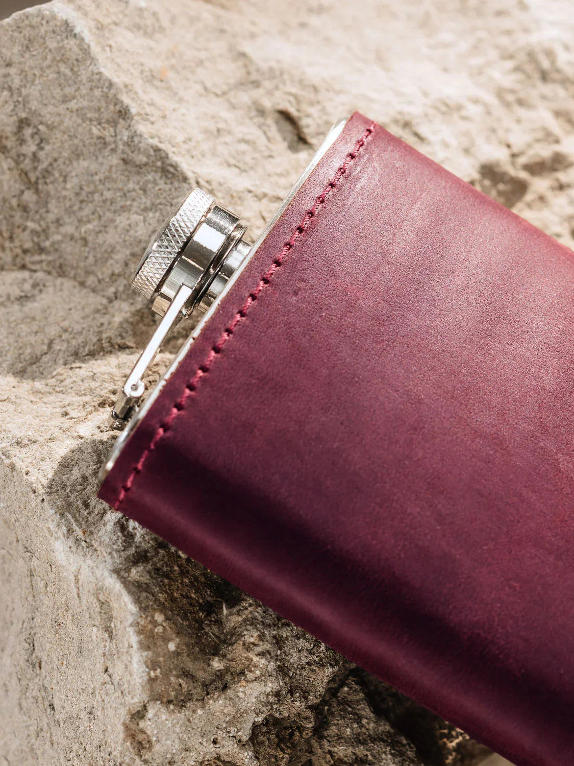 Flask | Matte Leather