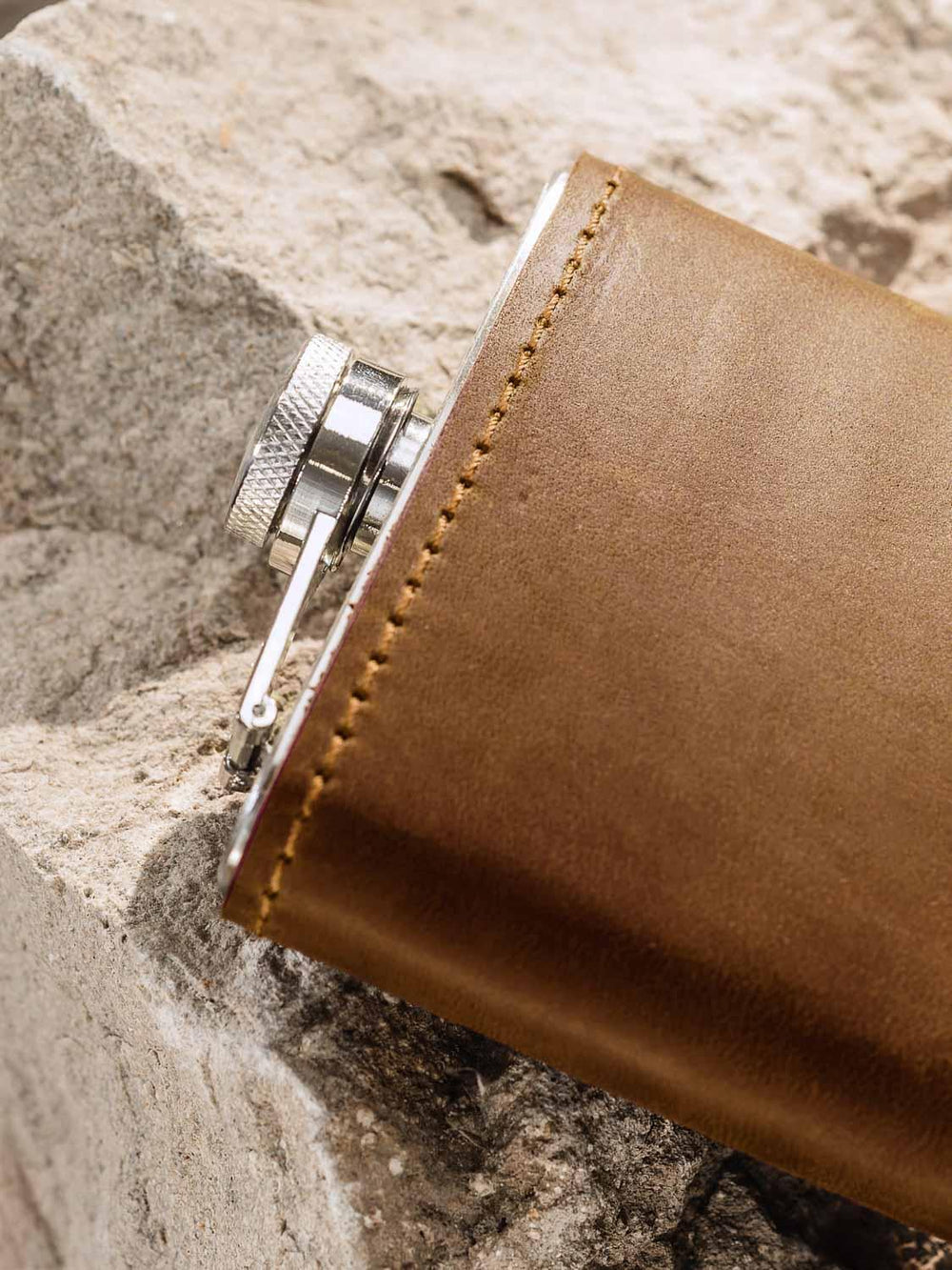 Flask | Matte Leather