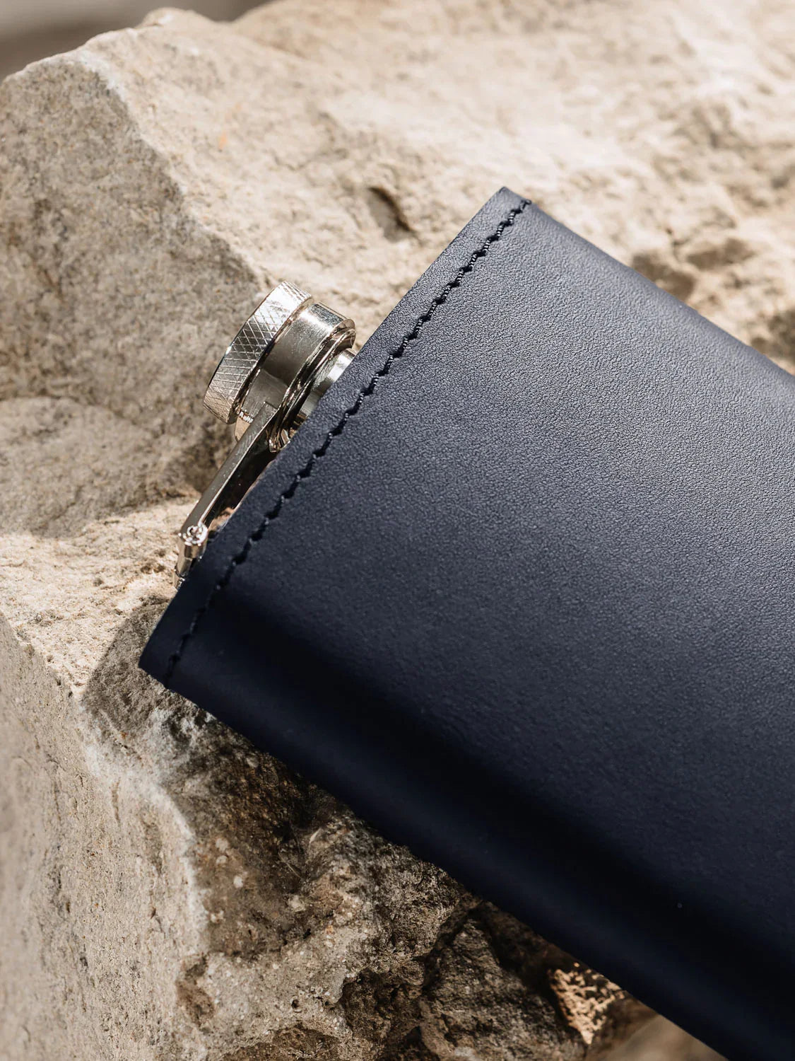 Flask | Matte Leather