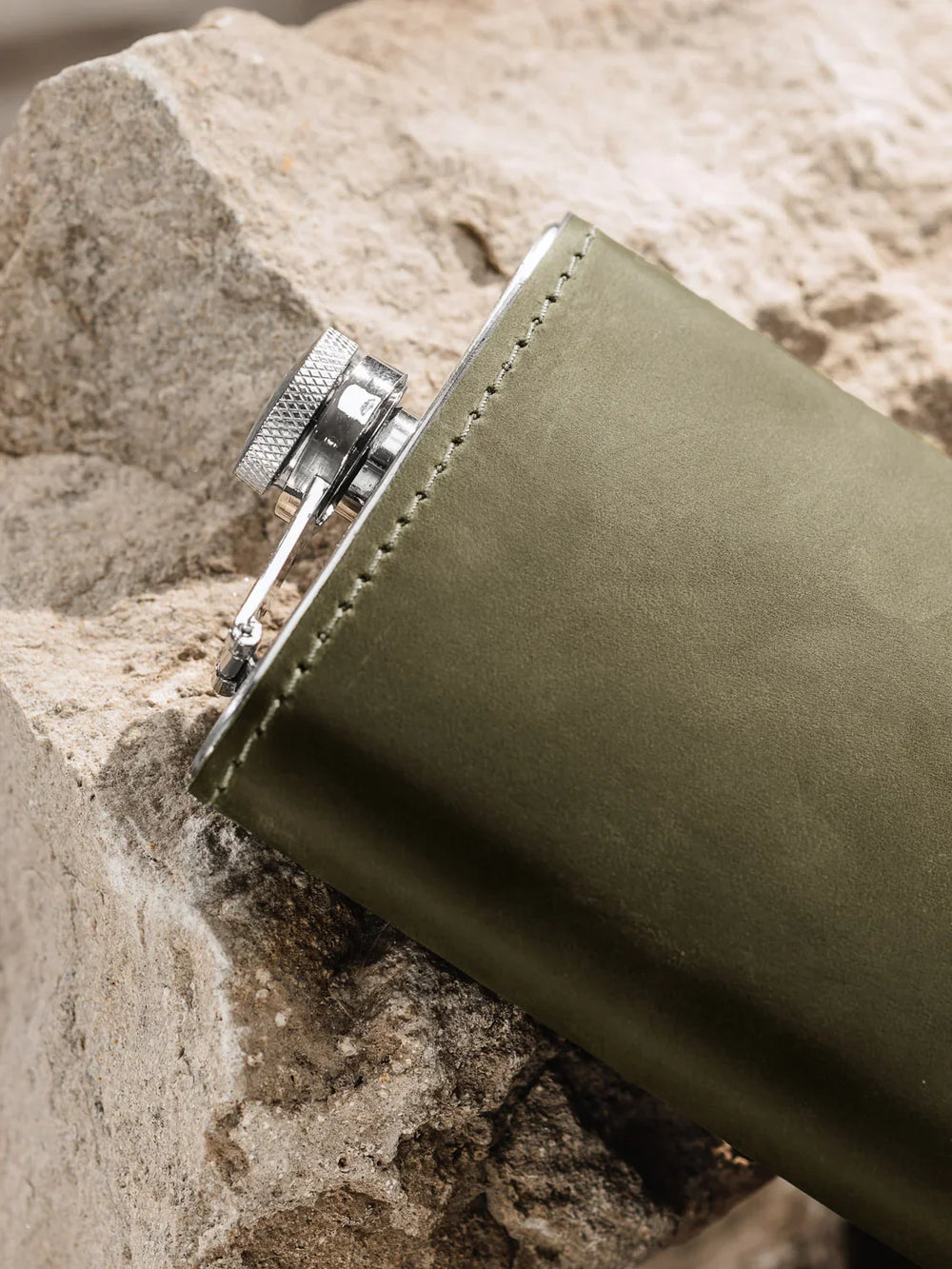 Flask | Matte Leather