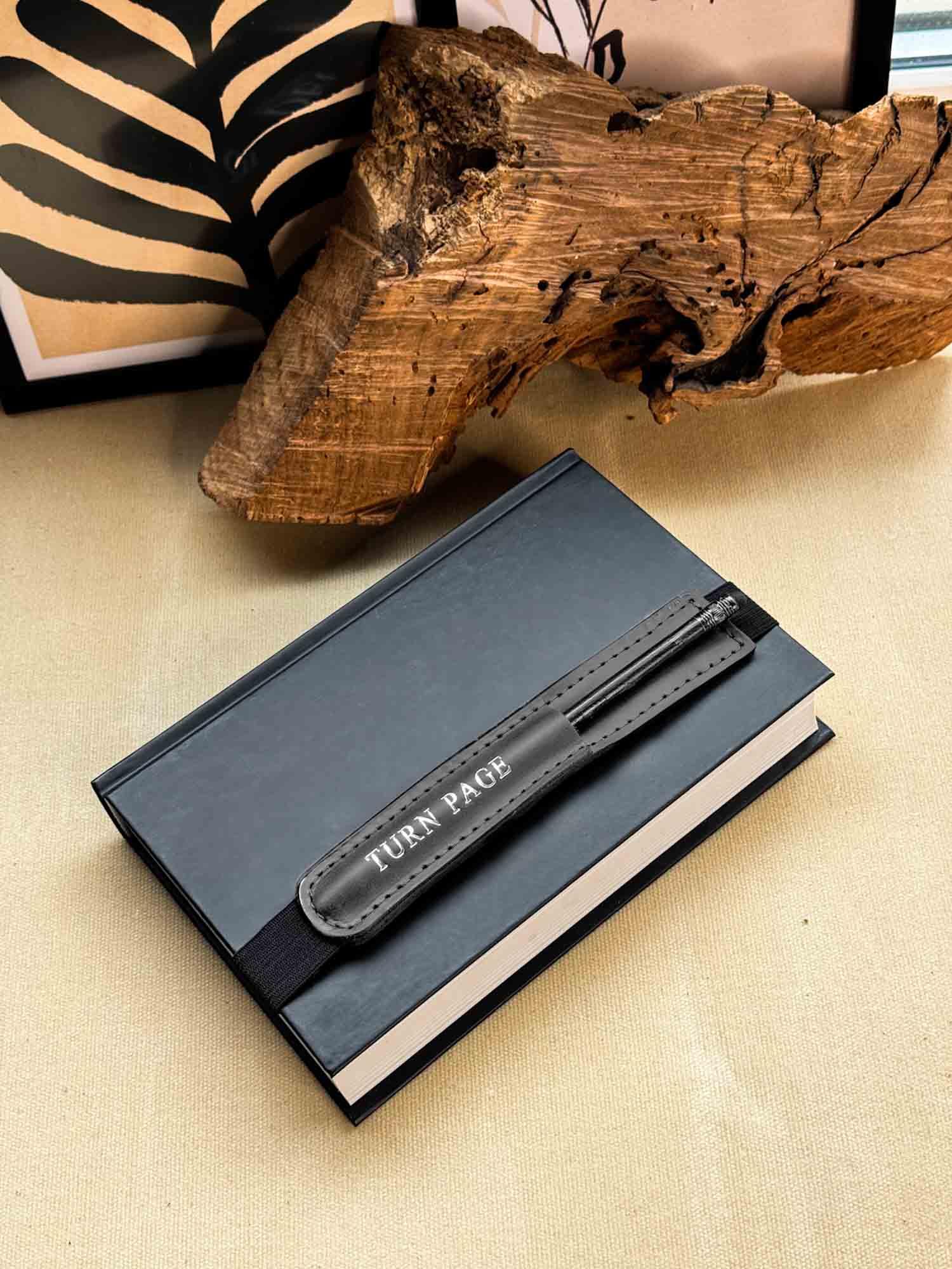 Bookmark with Elastic Strap & Pencil Holder | BookMate