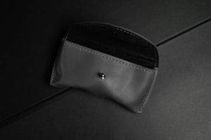 Handmade Waxed Matte Leather Case for Sunglasses