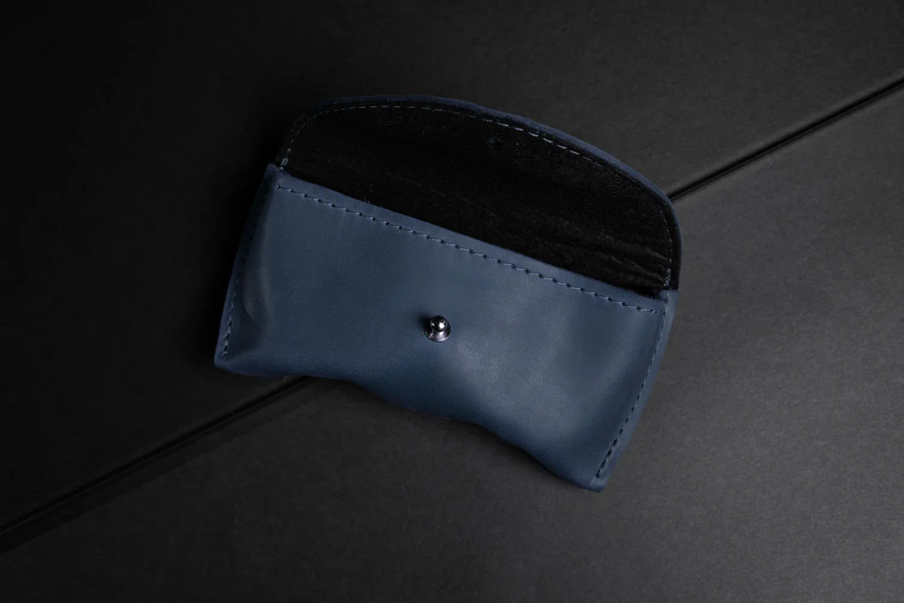 Handmade Waxed Matte Leather Case for Sunglasses