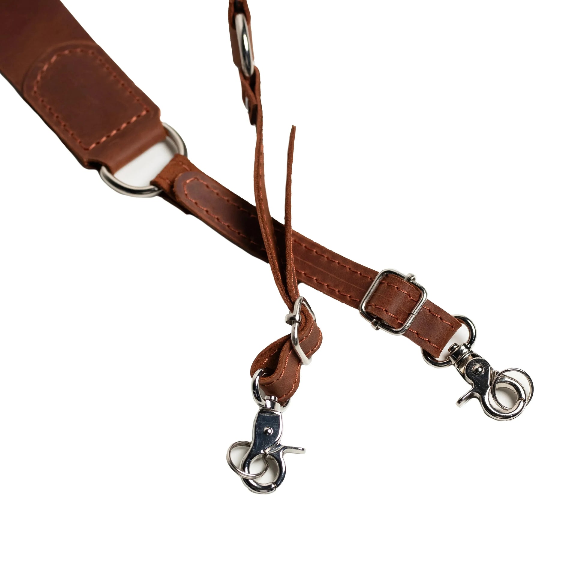 Distressed Leather Camera Strap – Quick Release & Secure Fit