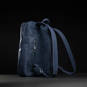 Matte Leather Laptop Backpack for Work and Travel | Nomad