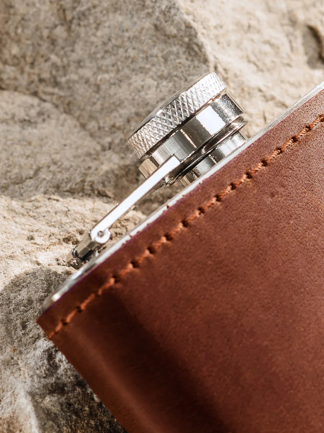 Flask | Matte Leather