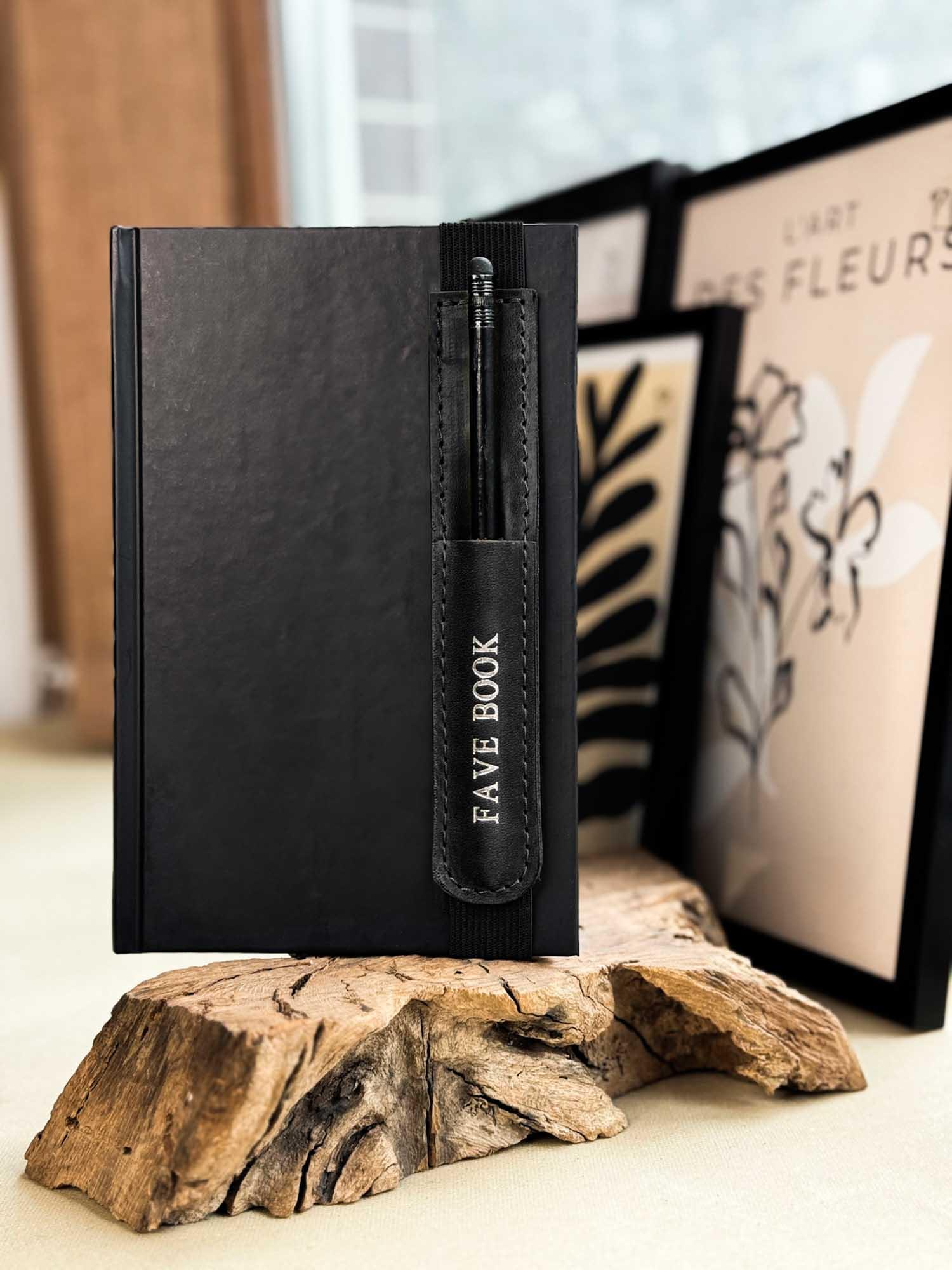 Bookmark with Elastic Strap & Pencil Holder | BookMate
