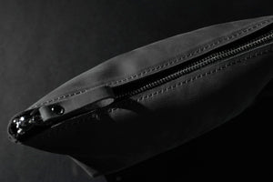 Leather Cosmetic Travel Bag – Matte Waxed Finish | Allure