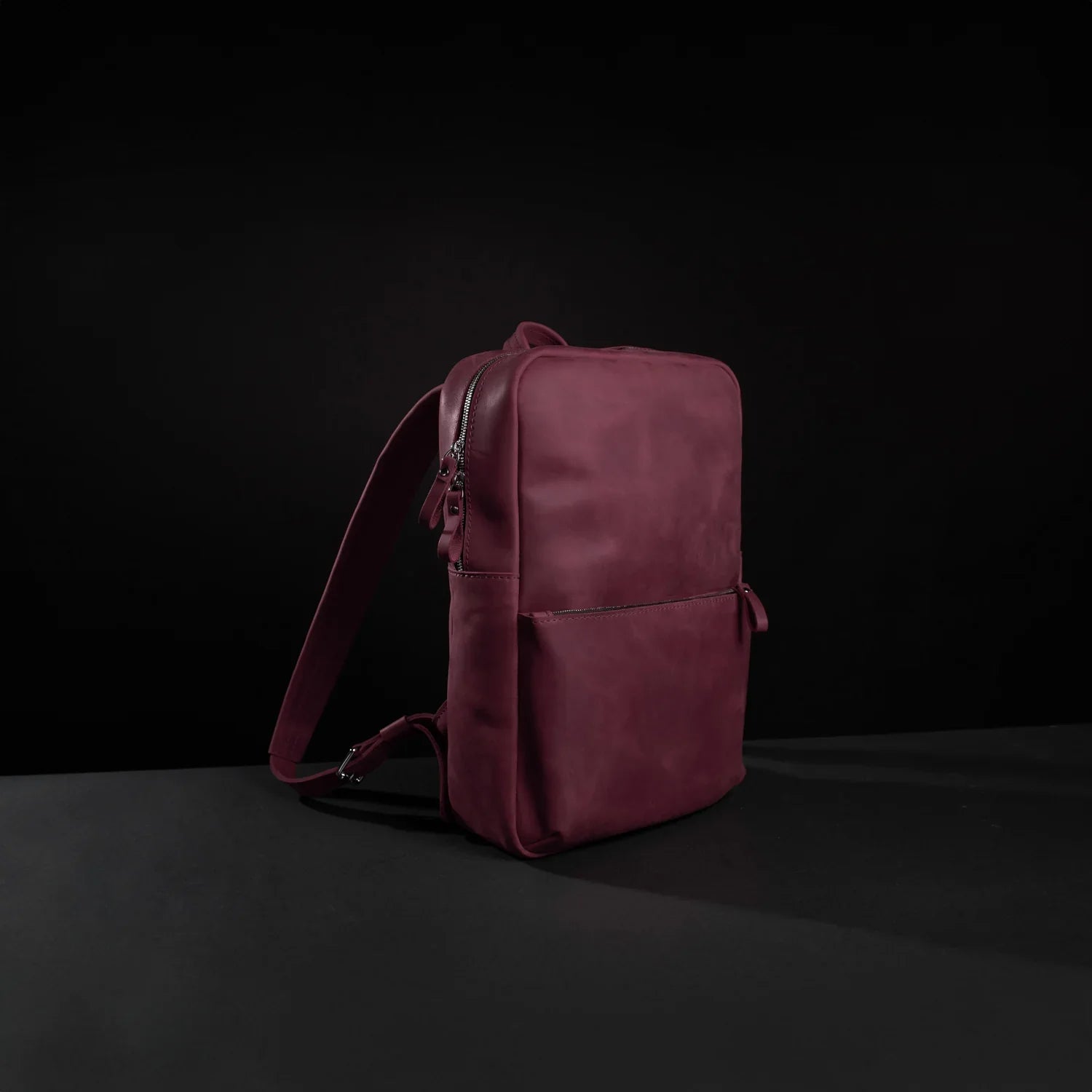 Matte Leather Laptop Backpack for Work and Travel | Nomad