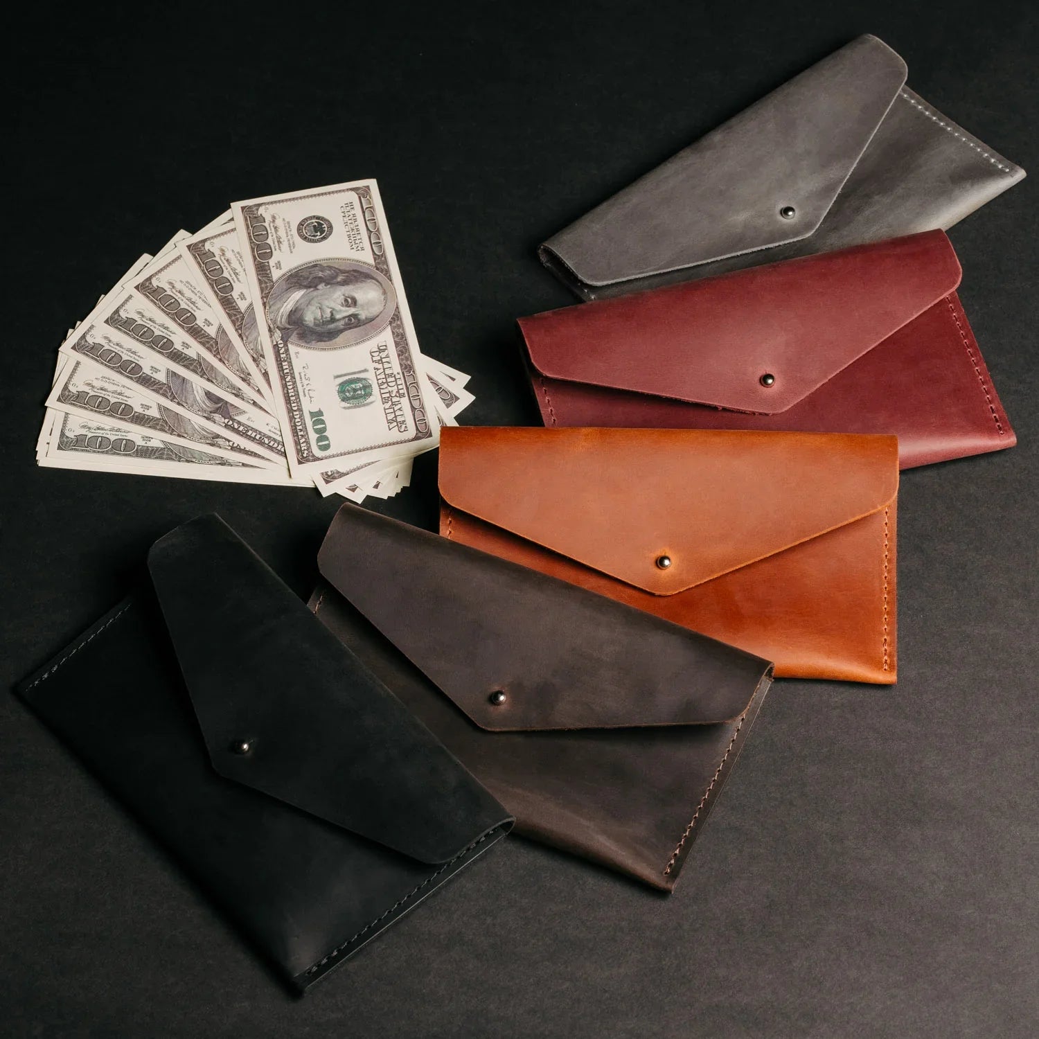 Leather Envelope Folder A6 for  Wedding & Family Photos