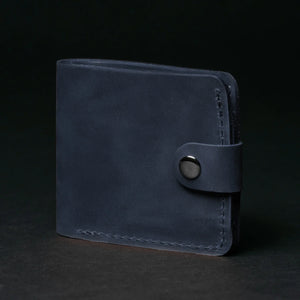 Leather Bi-fold Wallet with Coin Pouch