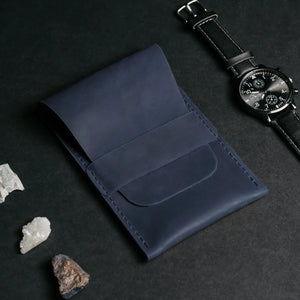 Leather Watch Travel Pouch – Distressed Finish | Sentinel