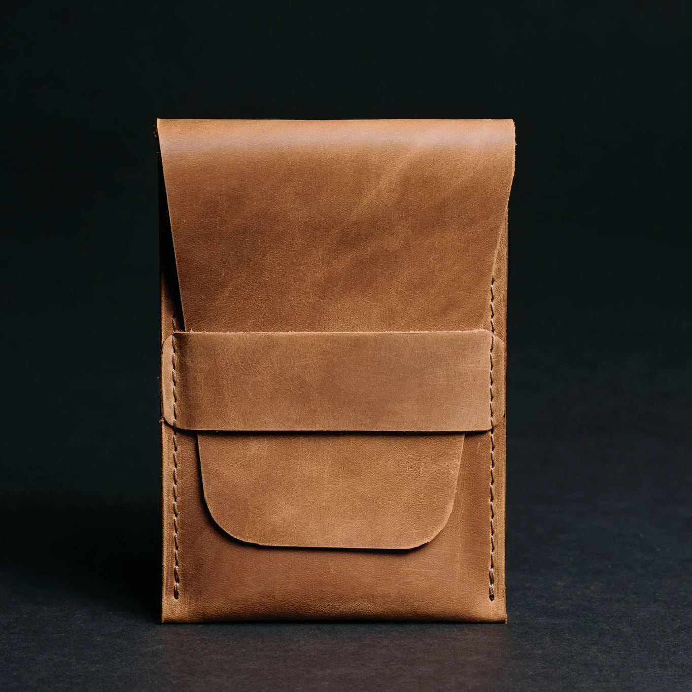 Leather Watch Travel Pouch – Distressed Finish | Sentinel