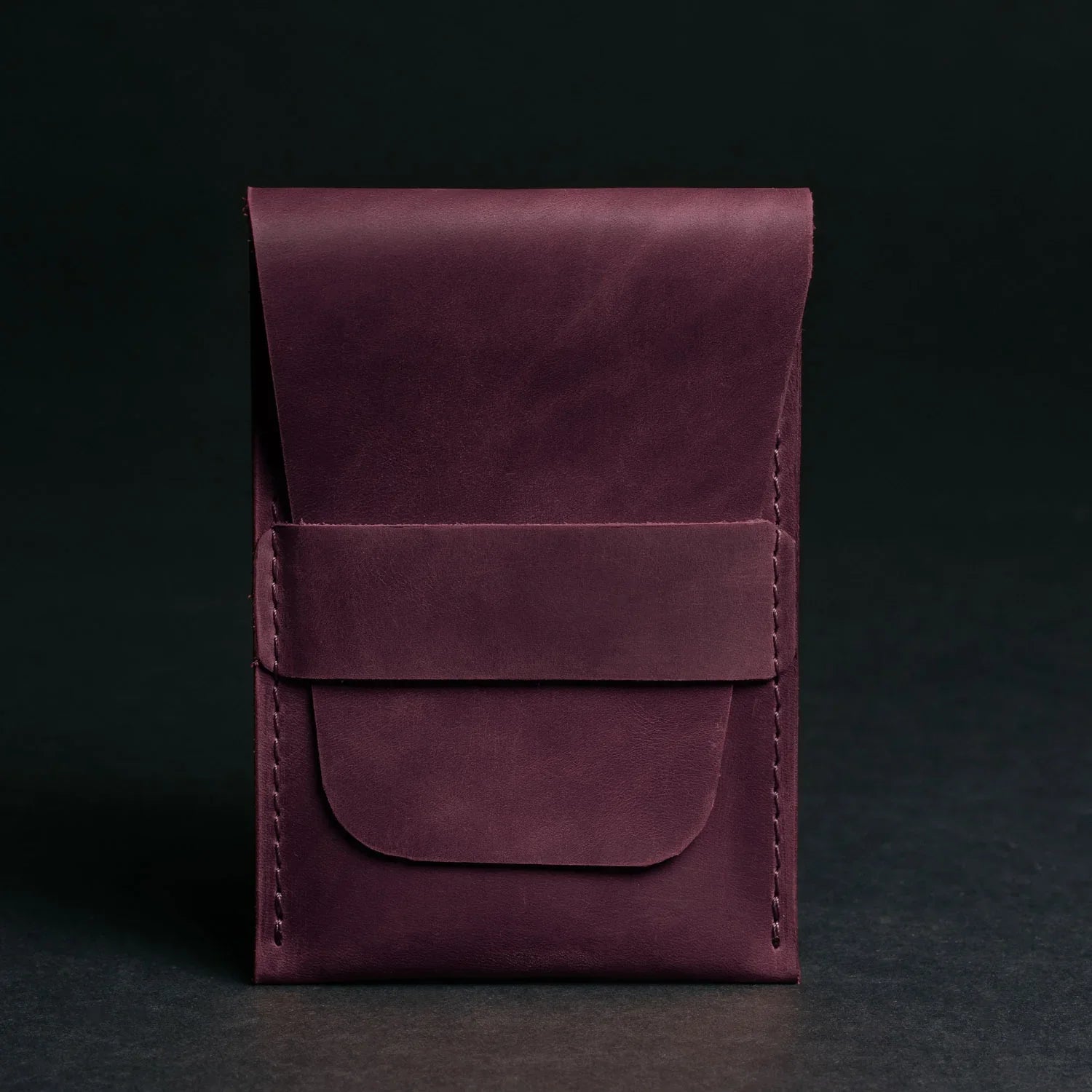 Leather Watch Travel Pouch – Distressed Finish | Sentinel
