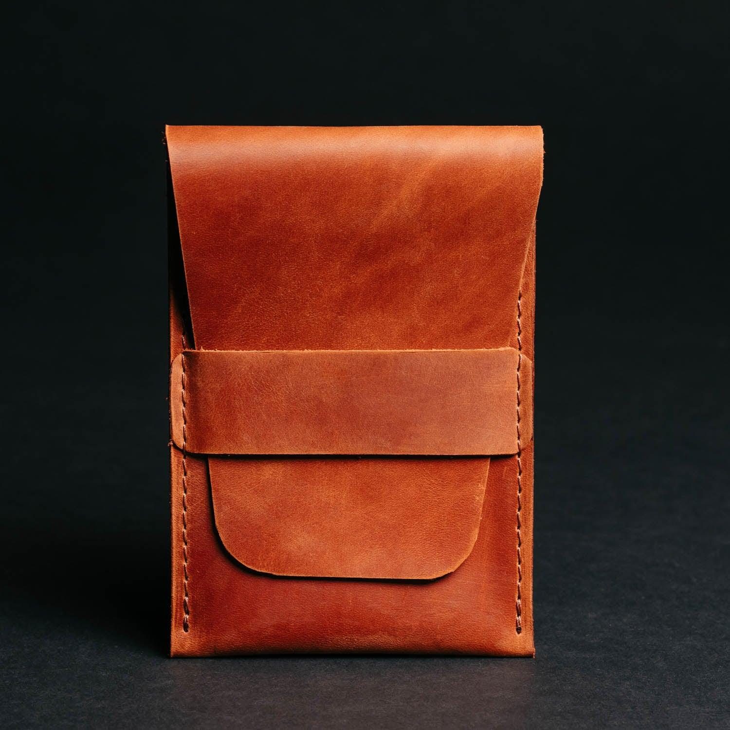 Leather Watch Travel Pouch – Distressed Finish | Sentinel